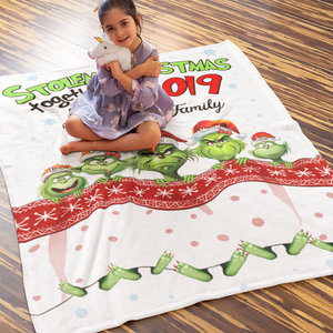 Personalized Christmas Gifts For Family Blanket 03ohpu131124 Stolen Christmas Together - Blanket - GoDuckee