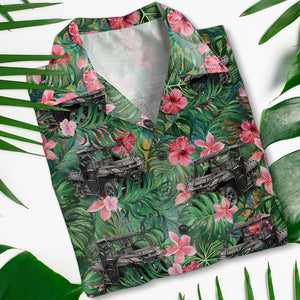 Custom Hunting Image Personalized Hawaiian Shirt Gift For Hunting Lover - Hawaiian Shirts - GoDuckee
