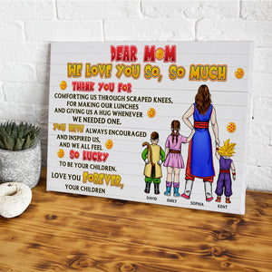 Personalized Gifts For Mom Canvas Print 02naqn180324hh Mother's Day - Canvas Print - GoDuckee