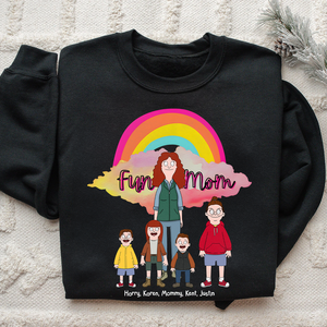 Personalized Gifts For Mom 03acpu050325hg Fun Mom - Shirts - GoDuckee