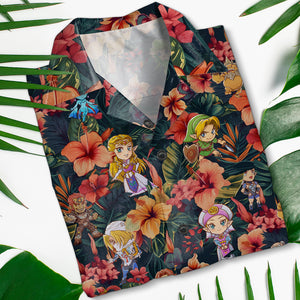 Game Character Hawaiian Shirt, Summer Gift For Gaming Lover 02naqn140623 - Hawaiian Shirts - GoDuckee