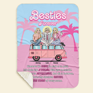 Personalized Gifts For Besties Blanket 05TOMH281124HH - Blanket - GoDuckee