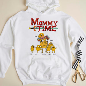 Personalized Gifts For Mom Shirt Mommy Time 02NAHN150224 - 2D Shirts - GoDuckee