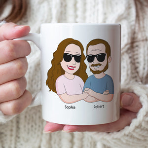 Happy Father's Day I Love You 10ACQN020523 Funny Personalized White Mug Gift for Dad - Coffee Mug - GoDuckee
