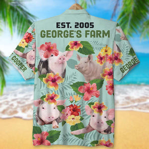 Farming Personalized Hawaiian Shirt - GZ-HW-01HTTN210623 - Hawaiian Shirts - GoDuckee