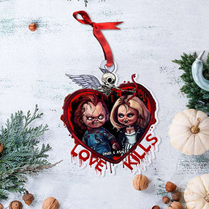 Couple Love Kills 03ohhn271023 Personalized Ornament - Ornament - GoDuckee