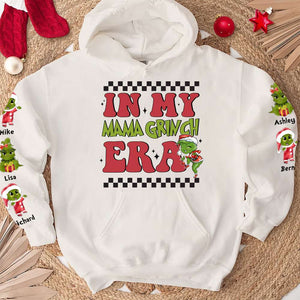 In My Mama Era, Gift For Family, Personalized Shirt, Green Kids Shirt, Christmas Gift 04HTHN161023 - AOP Products - GoDuckee