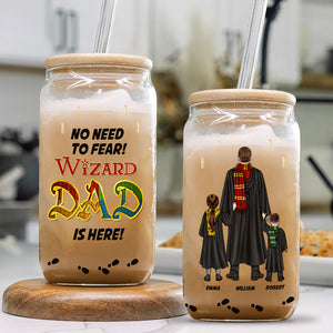 Personalized Gifts For Mom Glass Can Wizard Mom Is Here 06HUDT220324TM - Drinkware - GoDuckee