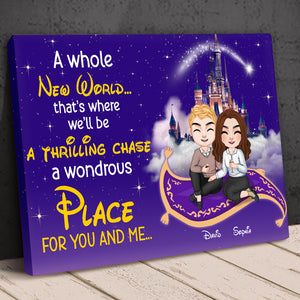 A Wondrous Place For You And Me-04ohtn030323hh Personalized Canvas Print - Poster & Canvas - GoDuckee