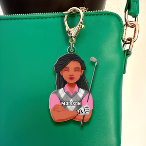 Personalized Gifts For Golf Lovers Keychain 053QHHU200125PA - Keychains - GoDuckee