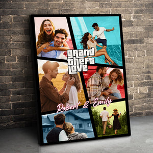 Custom Photo Couple Canvas, Couple Gifts, Vanlentine Gifts, 02NAPO091223 - Poster & Canvas - GoDuckee