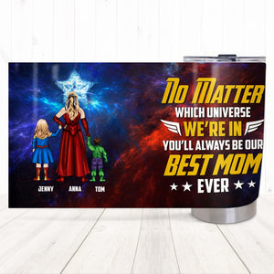 Personalized Gifts For Mom Tumbler You'll Always Be Our Best Mom Ever 06TOTN160124PA - Tumbler Cups - GoDuckee