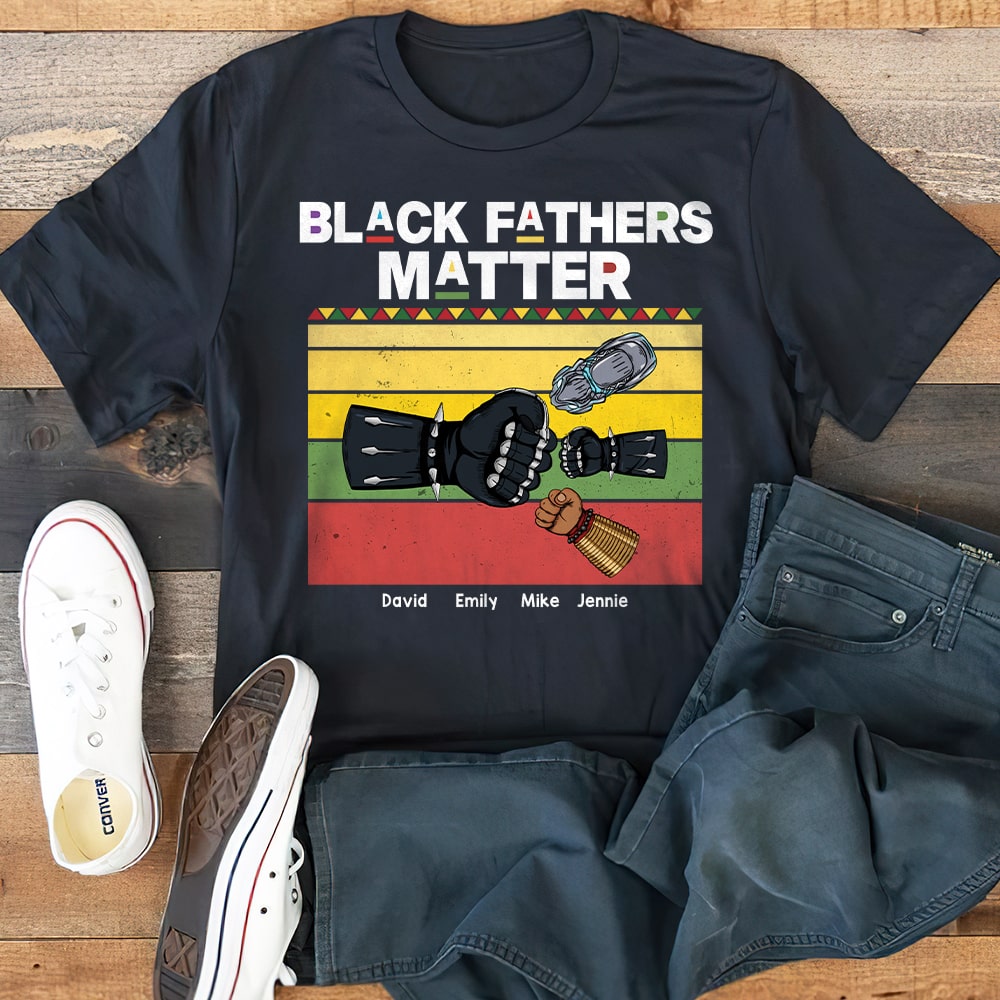 Daddy, Best Dad Ever, Personalized Shirt, Gifts For Dad, 08QHHN230523HA - Shirts - GoDuckee