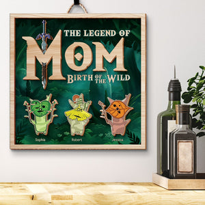 Personalized Gifts For Mom Wood Sign Birth Of The Wild 05naqn220224 - Wood Signs - GoDuckee