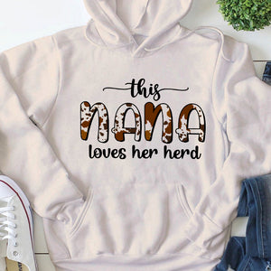 This Nana Loves Her Herd Personalized 3D Shirt 01NATN210823 - AOP Products - GoDuckee