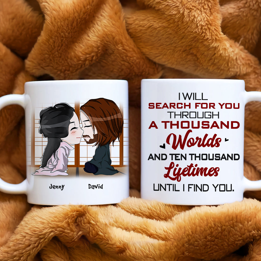 My Love Will Always Be You, Gift For Couple, Personalized Mug, Stick C -  GoDuckee