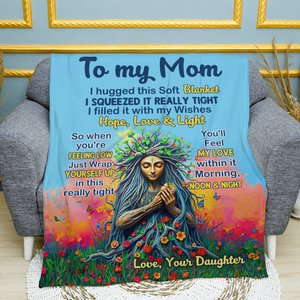 Personalized Gifts For Mom Blanket 05hupu170225 Feel My Love Within It - Blanket - GoDuckee