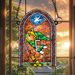 Personalized Gifts For Game Lovers Suncatcher Ornament 03NAMH270824 - Ornament - GoDuckee