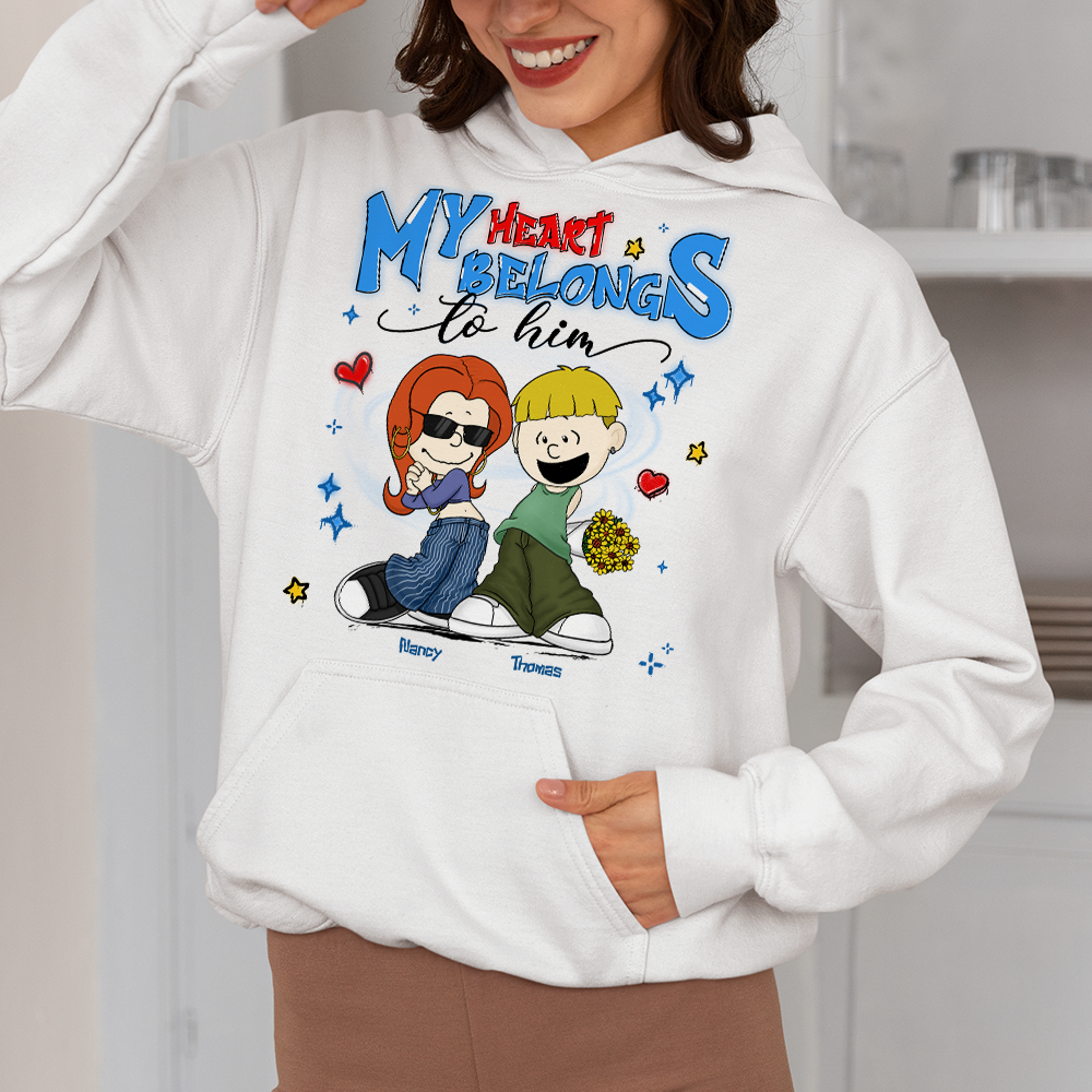 Personalized Gifts For Couple Shirt Y2k Style 02topu030125hg - Shirts - GoDuckee