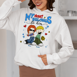 Personalized Gifts For Couple Shirt Y2k Style 02topu030125hg - Shirts - GoDuckee