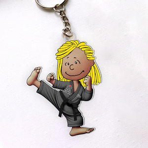 Personalized Gifts For Karate Lover Keychain 01ohpu121224 - Keychains - GoDuckee