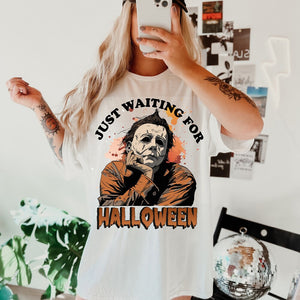 Gifts For Fan Shirt 22acxx050824 Waiting For Halloween - Shirts - GoDuckee