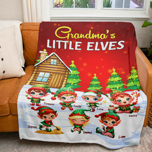 Personalized Christmas Gifts For Grandma Blanket 04xqpu280924 - Blanket - GoDuckee