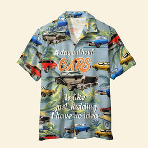 Custom Photo Gifts For Classic Car Lover Hawaiian Shirt 03DGMH050724 - Hawaiian Shirts - GoDuckee