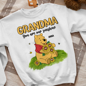 Personalized Gifts For Grandma Shirt You Are Our Sunshine 02HTTN030224 Mother's Day Gifts - 2D Shirts - GoDuckee
