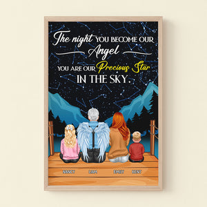 Human Memorial Gifts Canvas Print Our Precious Star - Canvas Print - GoDuckee
