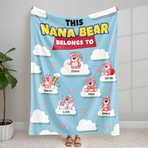 Personalized Gifts For Mom Blanket This Mama Bear Belongs To 02HTHN210224 - Blankets - GoDuckee