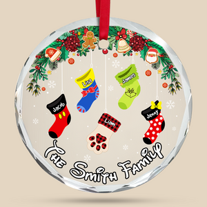 Personalized Gifts For Family Christmas Ornament 01acpu071024 - Ornament - GoDuckee