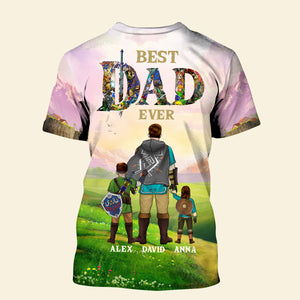 Personalized Gifts For Dad 3D Shirt 07qhdt010524hg Father's Day Gift - 3D Shirts - GoDuckee