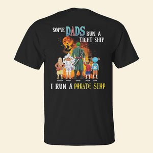 Personalized Gifts For Dad Shirt I Run A Pirate Ship 05HUPU210324PA-1 - 2D Shirts - GoDuckee