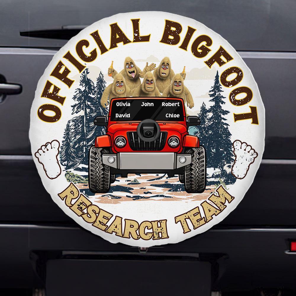 Research Team, Personalized Tire Cover, Gifts For Friend 03QHDT011223 - Tire Cover - GoDuckee