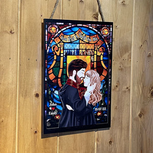 Personalized Gifts For Couple Wood Sign Magical Couple 05HUDT050224PA - Wood Signs - GoDuckee