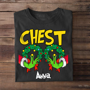 Personalized Naughty Couple Shirt, Christmas Gift For Couple - Shirts - GoDuckee