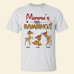 Personalized Gifts For Mom Shirt Mamma's Little Bambinos 051qhtn060324 - 2D Shirts - GoDuckee