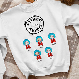 Family Of All Things, Personalized T-shirt Hoodie Sweatshirt Gift For Father's Day - Shirts - GoDuckee