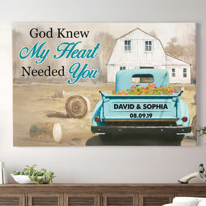 Personalized Gifts For Couple Canvas Print 02ACDT111224 - Poster & Canvas - GoDuckee
