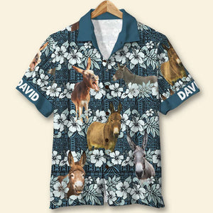 Animal Farm, Personalized Hawaiian Shirt, Gifts For Animal Lover - Hawaiian Shirts - GoDuckee