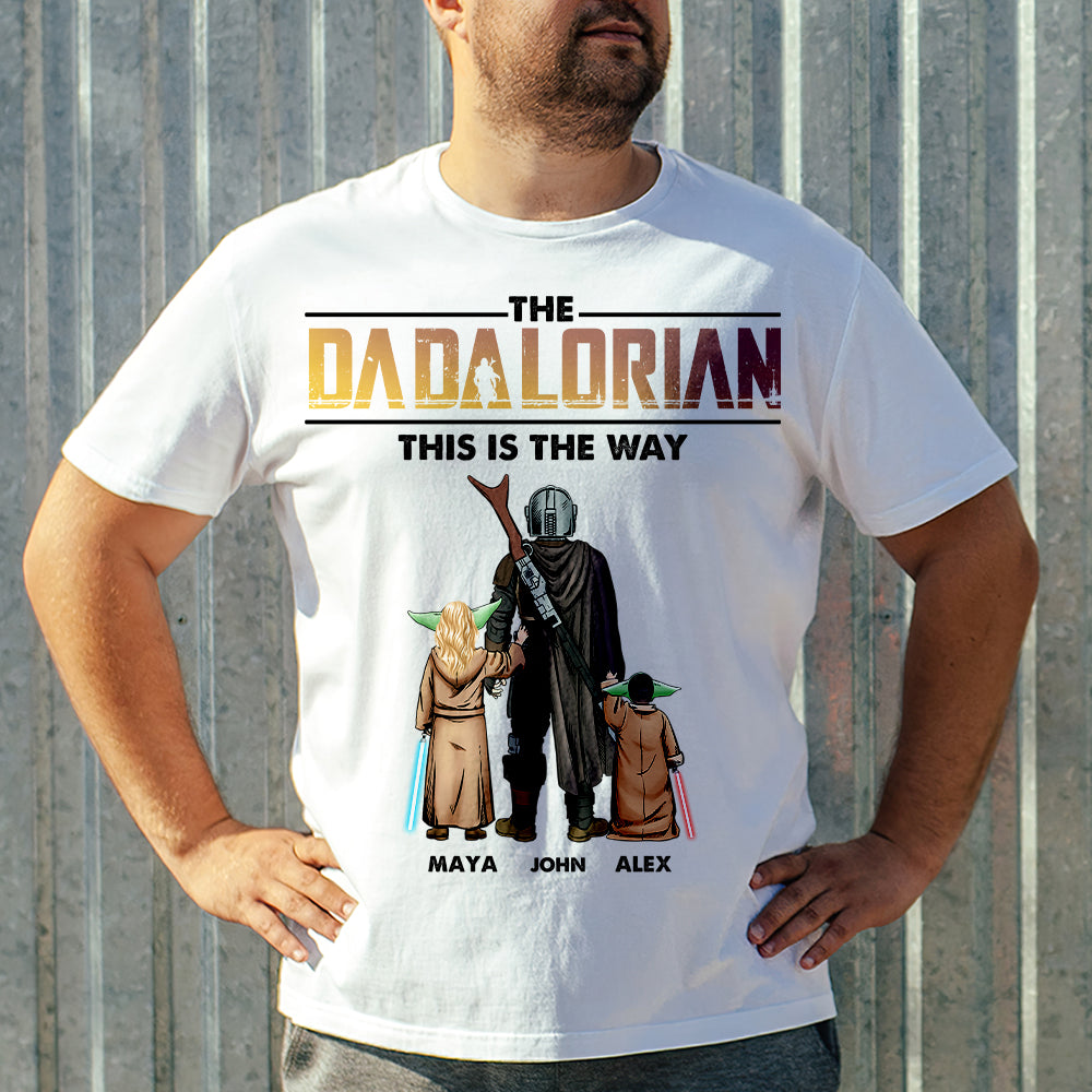 Dadalorian Gift Personalized Shirt 08QHHN200423HH(New) - Shirts - GoDuckee