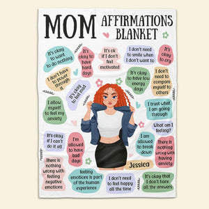 Personalized Gifts For Mom Blanket Cool Mom 01KADT301224PA - Blanket - GoDuckee