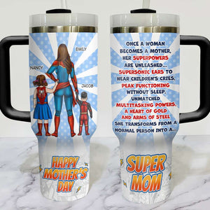 Personalized Gifts For Mom Tumbler Multitasking Powers 03htpu010324pa - Tumbler Cups - GoDuckee