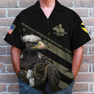 Veteran We Owe Our Veterans Everything 02qhqn090623 Personalized Hawaiian Shirt - Hawaiian Shirts - GoDuckee