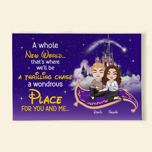 A Wondrous Place For You And Me-04ohtn030323hh Personalized Canvas Print - Poster & Canvas - GoDuckee