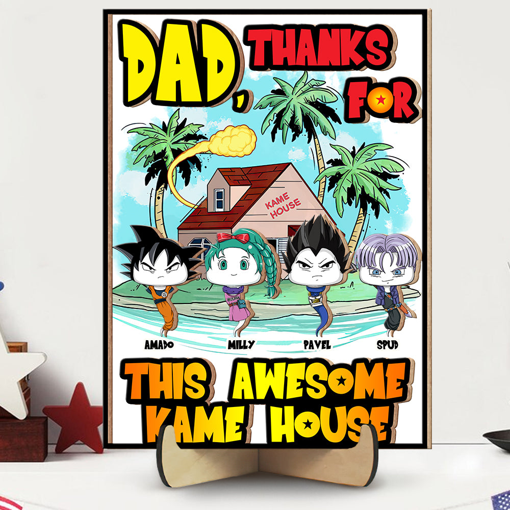 Personalized Gifts For Dad Layer Wood Sign 01TODT280224HA Father's Day - Wood Signs - GoDuckee