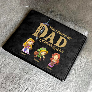 Personalized Gifts For Dad PU Leather Wallet 04NAQN040524PA Father's Day - PU Leather Wallet - GoDuckee