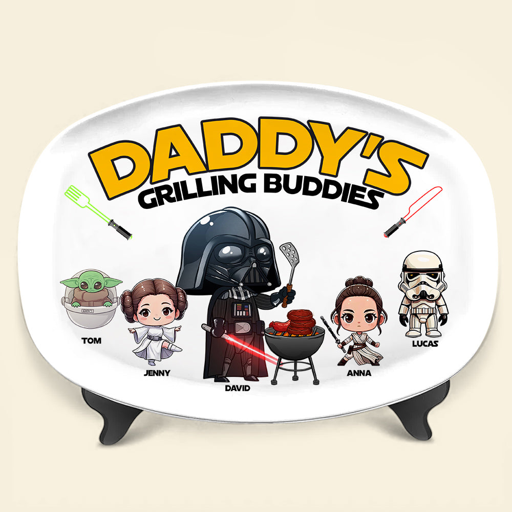 Personalized Gifts For Dad Plate 06natn290524 - Plates - GoDuckee