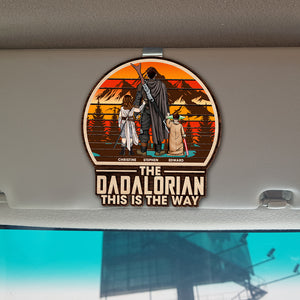 Personalized Gifts For Dad Car Visor Clip 032xqqn040325hhhg - Car Visor Clip - GoDuckee